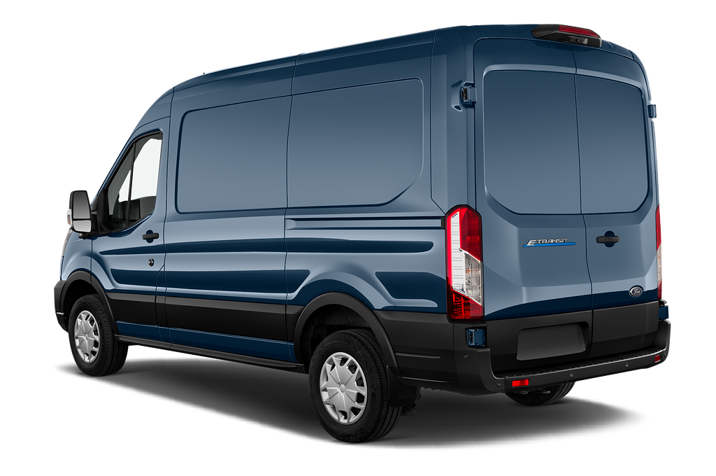 Ford e-Transit (Baujahr 2023) Trend 4 Türen seitlich hinten