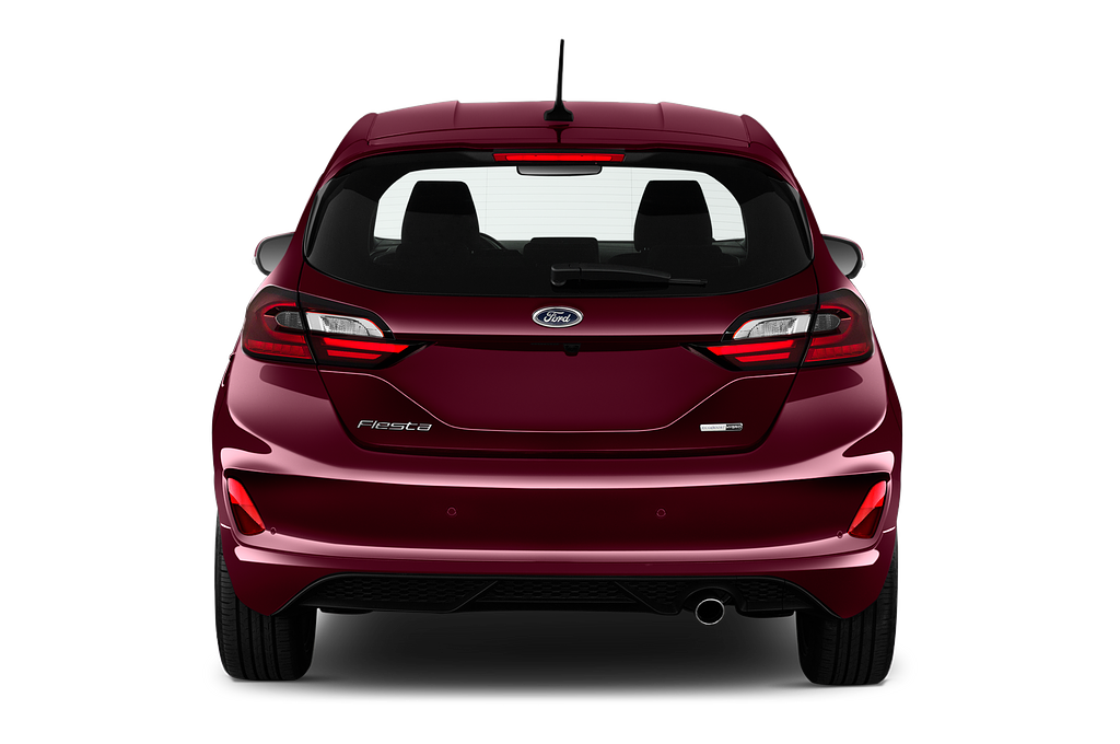 Ford Fiesta (Baujahr 2022) ST-Line 3 Türen Heckansicht
