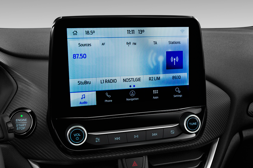 Ford Fiesta (Baujahr 2022) Active X MHEV 5 Türen Radio und Infotainmentsystem