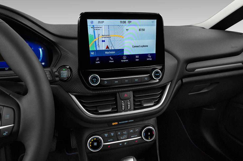 Ford Fiesta (Baujahr 2022) Active X MHEV 5 Türen Mittelkonsole