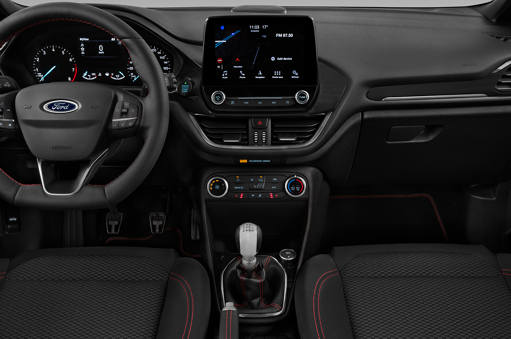 Ford Fiesta (Baujahr 2022) ST-Line 5 Türen Mittelkonsole