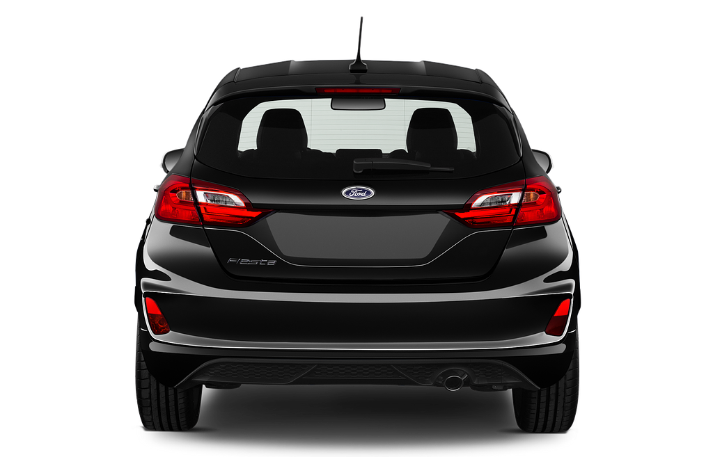 Ford Fiesta (Baujahr 2022) ST-Line 5 Türen Heckansicht