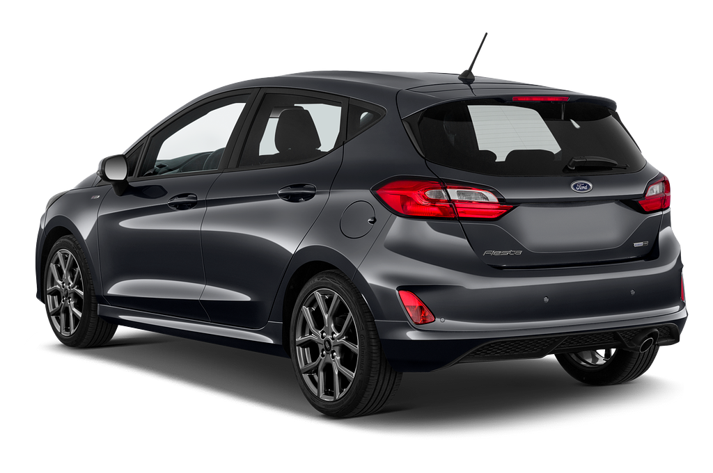 Ford Fiesta (Baujahr 2022) ST-Line 5 Türen seitlich hinten