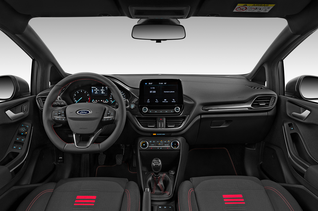 Ford Fiesta (Baujahr 2022) ST-Line 5 Türen Cockpit und Innenraum