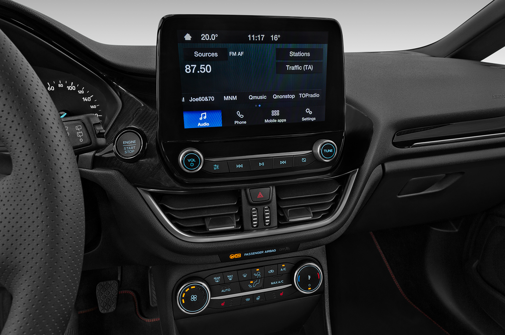 Ford Fiesta (Baujahr 2022) ST-Line 5 Türen Mittelkonsole