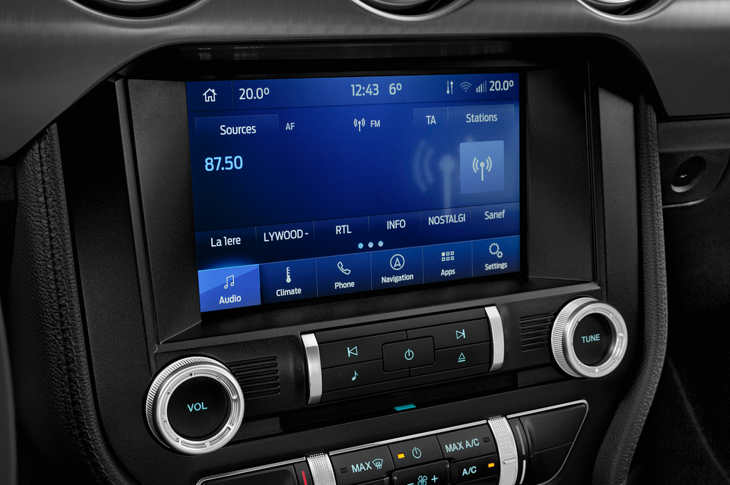 Ford Mustang (Baujahr 2021) Mach 1 2 Türen Radio und Infotainmentsystem