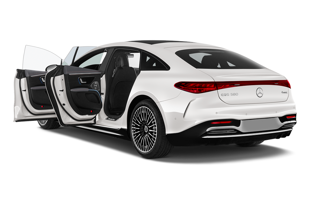 Mercedes EQS (Baujahr 2022) Edition 1 5 Türen Tür geöffnet