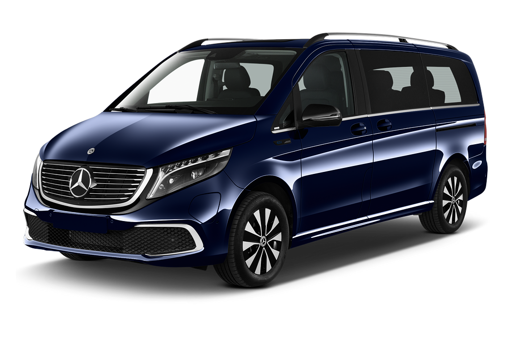 Mercedes EQV (Baujahr 2021) 300 Lang 5 Türen seitlich vorne