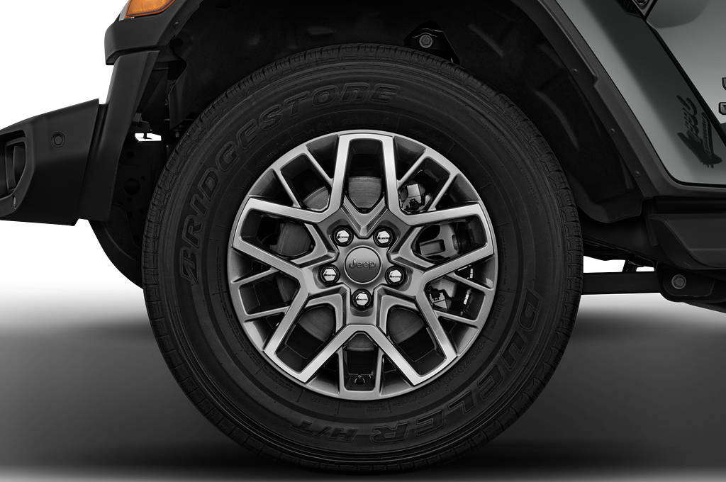 Jeep Wrangler 4xe (Baujahr 2021) 80th Anniversary 5 Türen Reifen und Felge