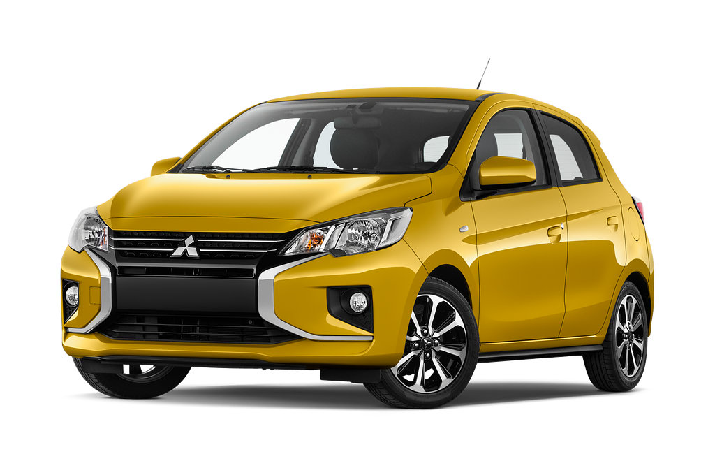 Mitsubishi Space Star (Baujahr 2020) Intro Edition + 5 Türen seitlich vorne mit Felge