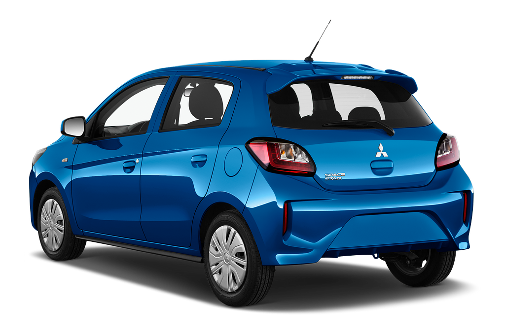 Mitsubishi Space Star (Baujahr 2020) Basis 5 Türen seitlich hinten