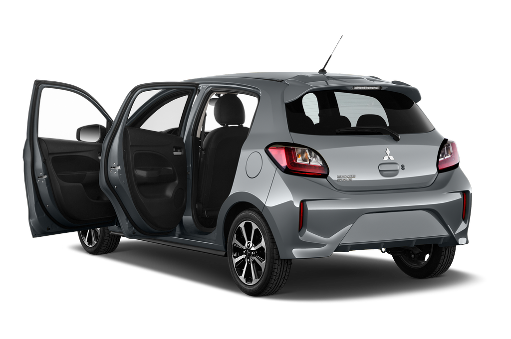 Mitsubishi Space Star (Baujahr 2020) Intro Edition 5 Türen Tür geöffnet
