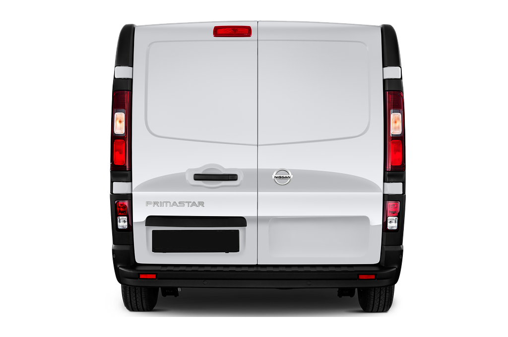 Nissan Primastar (Baujahr 2022) Acenta 4 Türen Heckansicht