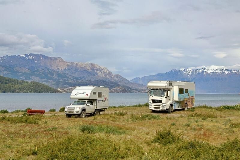 Auf dem Caravan Salon 2014 steht die...