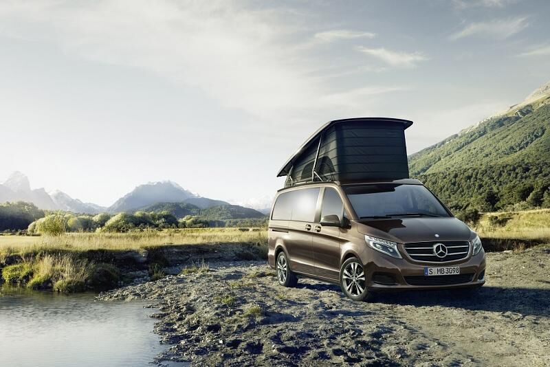 Der Mercedes-Benz Marco Polo ist eine der vielen Neuheiten.