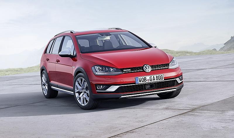 Volkswagen Golf Alltrack: 180-PS- und 184-PS-Versionen werden serienmäßig mit automatischem 6-Gang-DSG auf den Markt kommen.