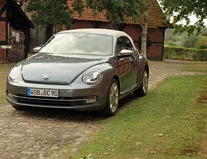 Der VW Beetle ist ein Kultauto.