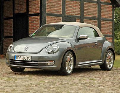 Das VW Beetle Cabrio ist eine Reminiszenz an den Ur-Volkswagen, den VW Käfer. 