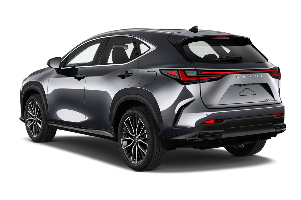 Lexus NX (Baujahr 2022) 350h Luxury Line 5 Türen seitlich hinten