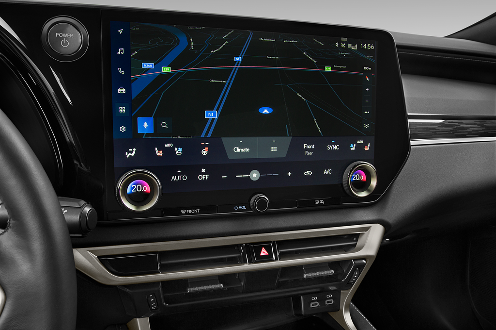 Lexus RX (Baujahr 2023) Executive Line 5 Türen Mittelkonsole