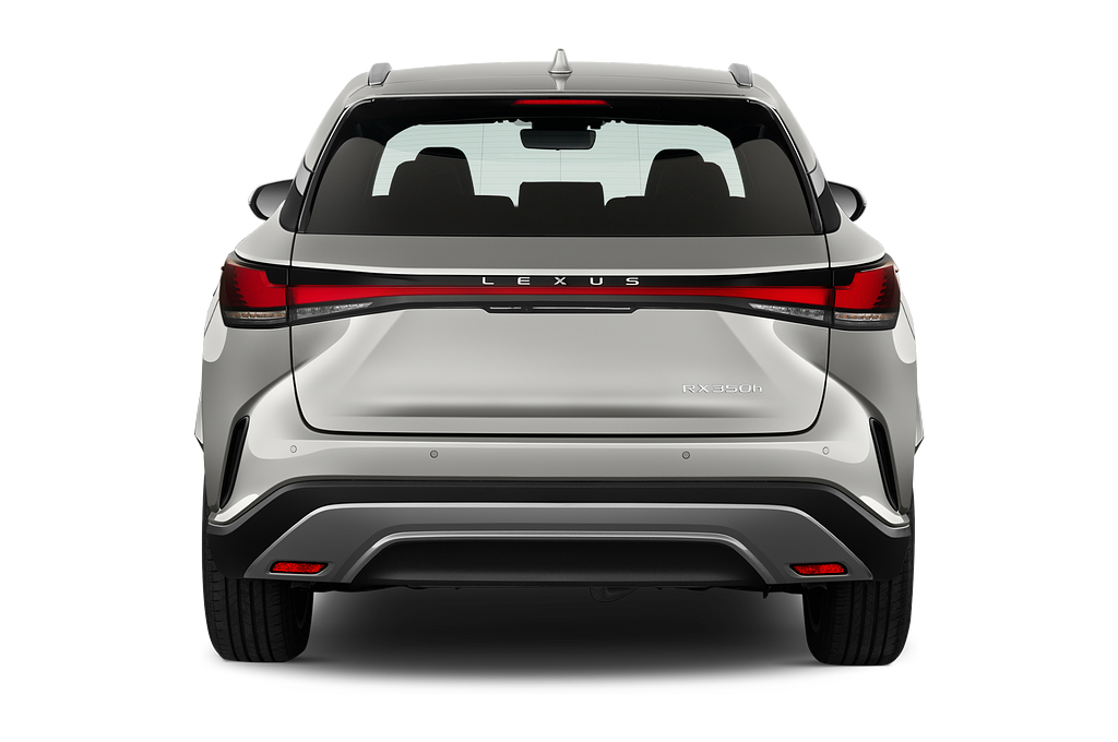 Lexus RX (Baujahr 2023) Executive Line 5 Türen Heckansicht