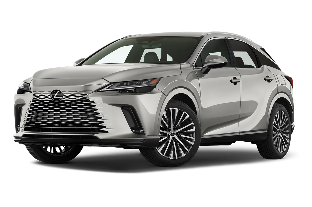 Lexus RX (Baujahr 2023) Executive Line 5 Türen seitlich vorne mit Felge