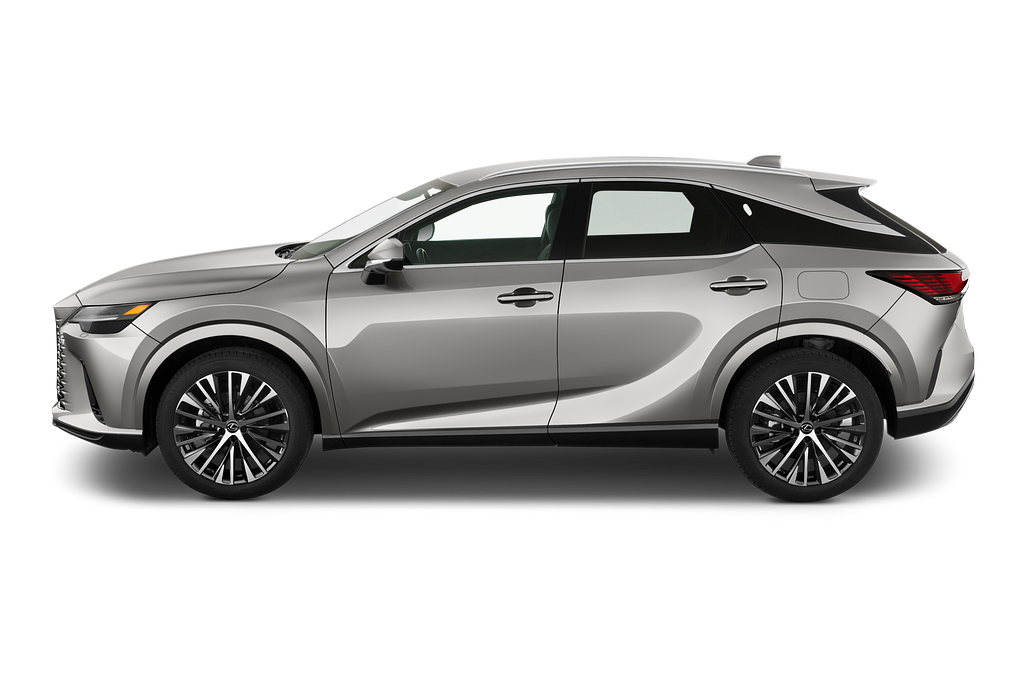 Lexus RX (Baujahr 2023) Executive Line 5 Türen Seitenansicht