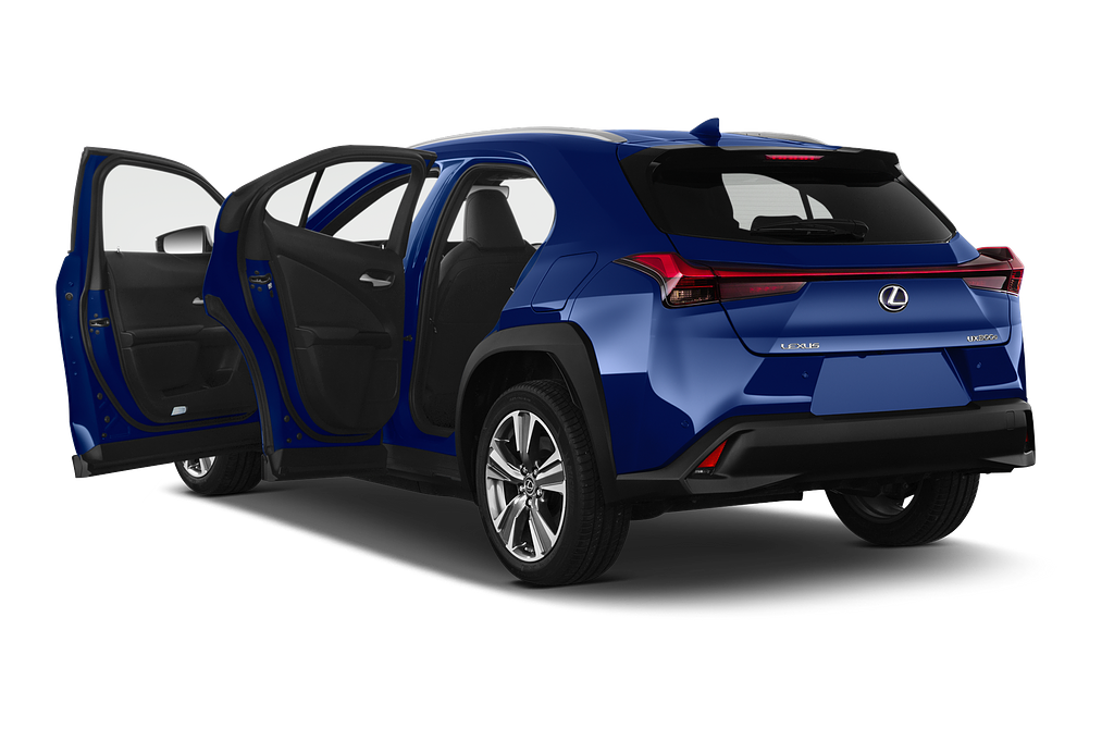 Lexus UX 300e (Baujahr 2021) Luxury Line 5 Türen Tür geöffnet