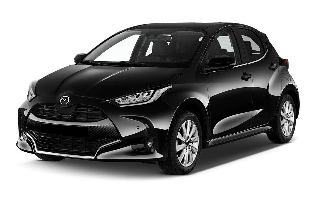 Mazda Mazda2 Hybrid (Baujahr 2022) Select 5 Türen seitlich vorne