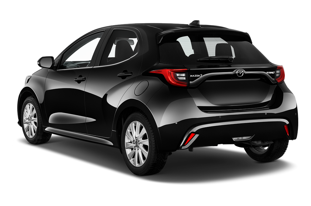 Mazda Mazda2 Hybrid (Baujahr 2022) Select 5 Türen seitlich hinten
