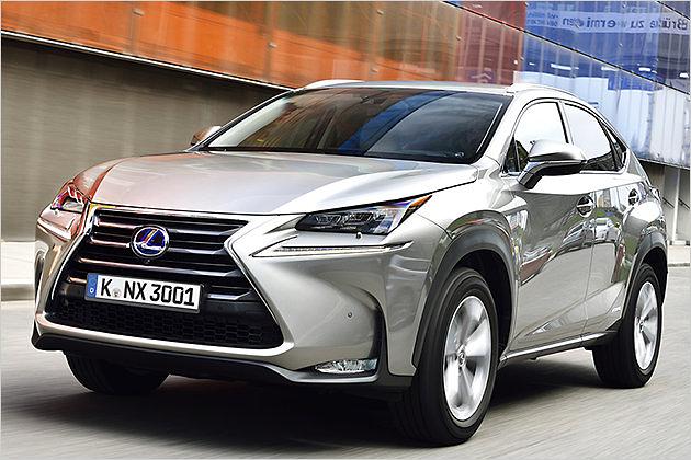 Mit einer auffälligen Optik wirbt der neue Lexus NX um Kunden