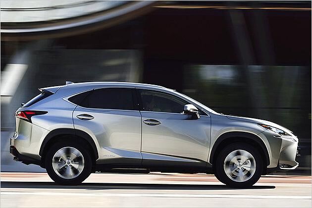 Das Aussehen des Lexus NX mag gewöhnungsbedürftig sein, aber es fällt auf