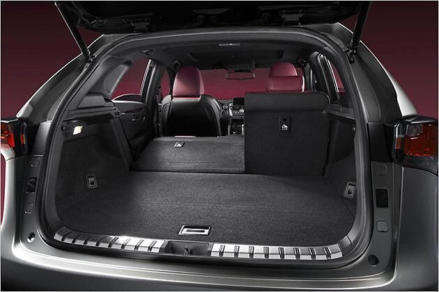 Glattflächiger Kofferraum mit hoher Ladekante