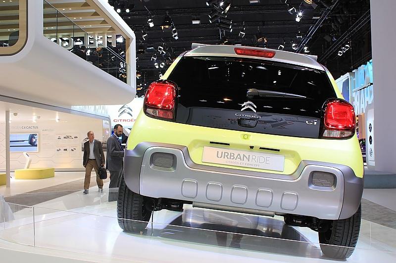 Der Citroen C1 ist eine der kleinsten Studien in Frankreich.