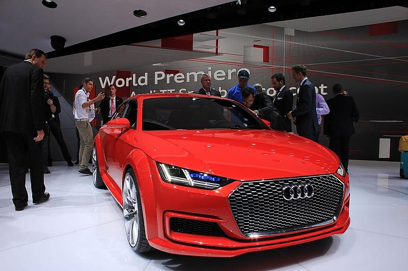 Der Audi TT Sportback Concept ist 4,47 Meter lang.