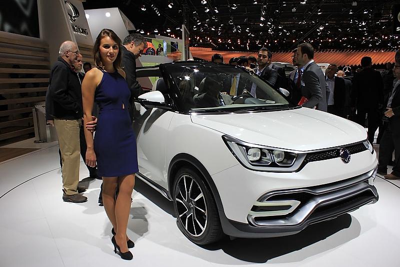 Der Ssangyong XIV-Air gibt einen Ausblick auf den Serien-SUV X100.