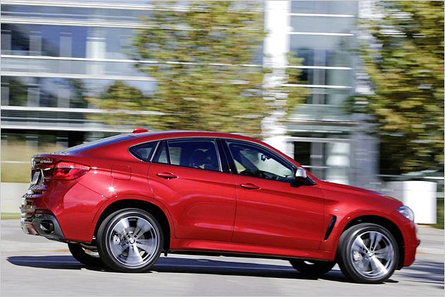 Mit 4,91 Meter wuchs der X6 um drei Zentimeter in der Länge