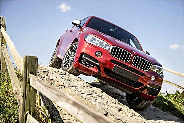 Ob viele X6 tatsächlich so wie auf diesem Bild ins Gelände fahren werden, bleibt fraglich