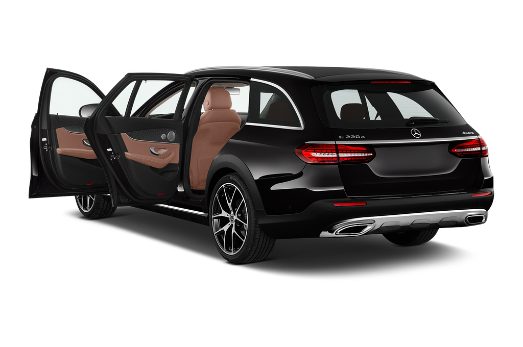 Mercedes E Class (Baujahr 2021) All terrain Avantgarde 5 Türen Tür geöffnet