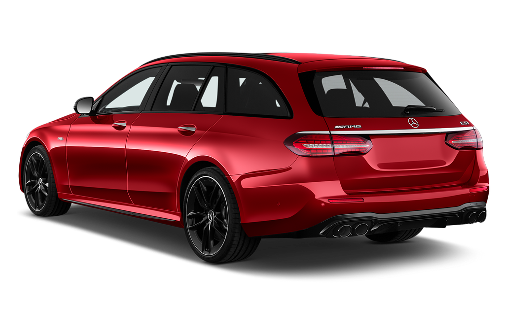 Mercedes E Class (Baujahr 2021) 53 AMG 5 Türen seitlich hinten