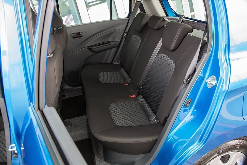 Suzuki Celerio 1.0 - ein üppiges Platzangebot im Fond