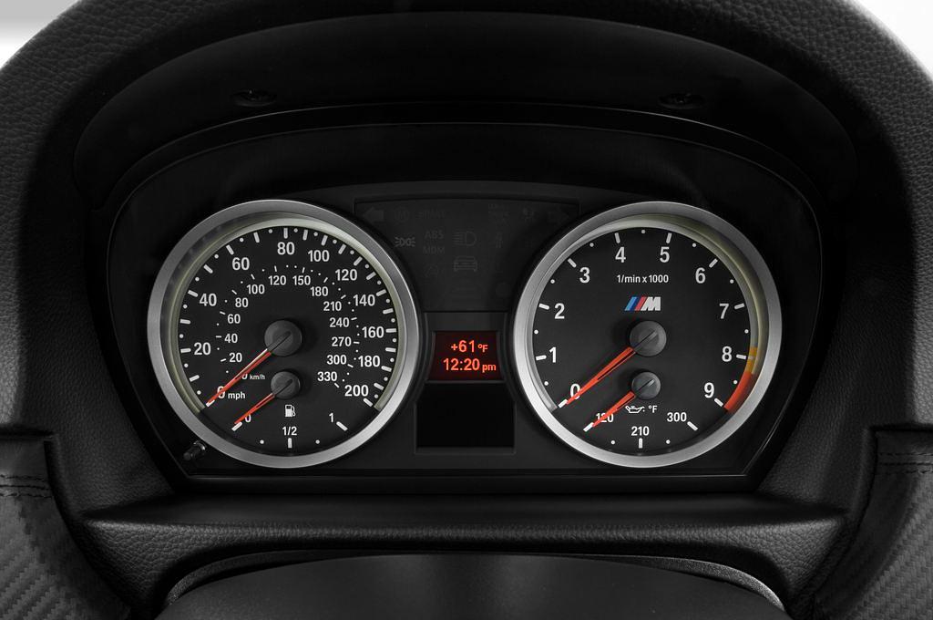 BMW M3 (Baujahr 2010) M3 4 Türen Tacho und Fahrerinstrumente