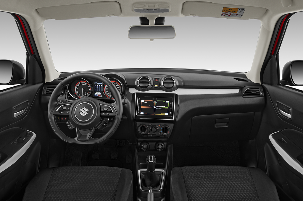 Suzuki Swift (Baujahr 2021) Comfort Hybrid 5 Türen Cockpit und Innenraum