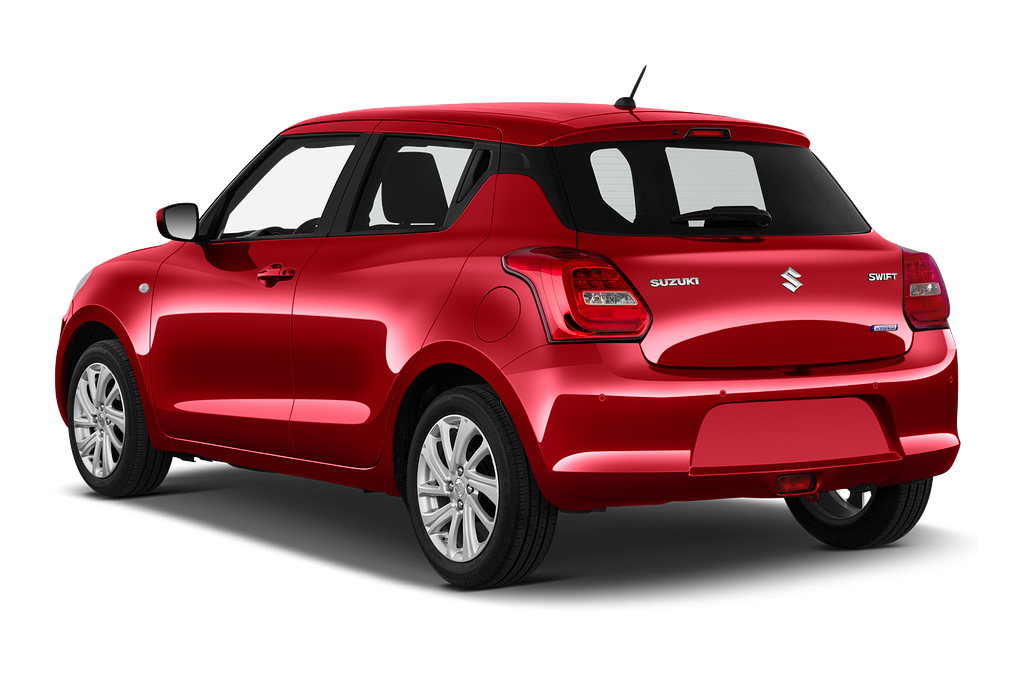 Suzuki Swift (Baujahr 2021) Comfort Hybrid 5 Türen seitlich hinten