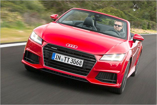 Der günstigste TT Roadster ist der 2.0 TFSI mit Handschaltung und Frontantrieb für 37.900 Euro