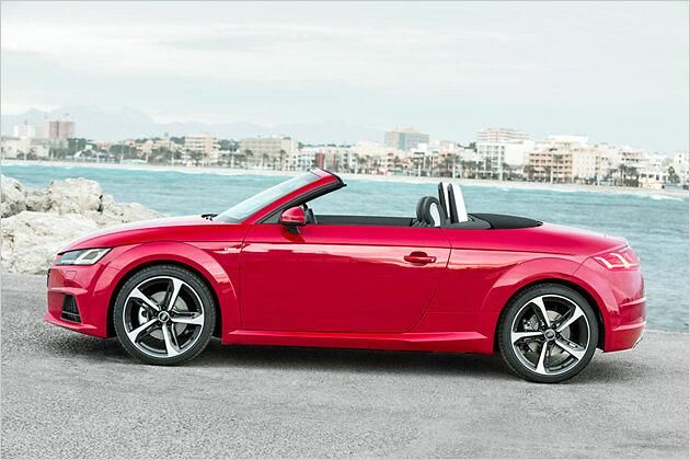 Kurze Überhänge kennzeichnen das Profil des knapp 4,20 Meter langen TT