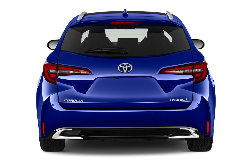 Toyota Corolla Hybrid Touring Sports (Baujahr 2023) Lounge 5 Türen Heckansicht