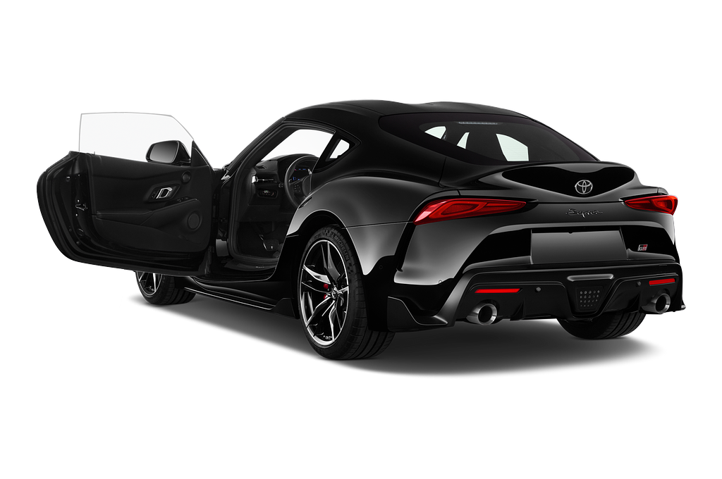 Toyota GR Supra (Baujahr 2021) Pure 5 Türen Tür geöffnet