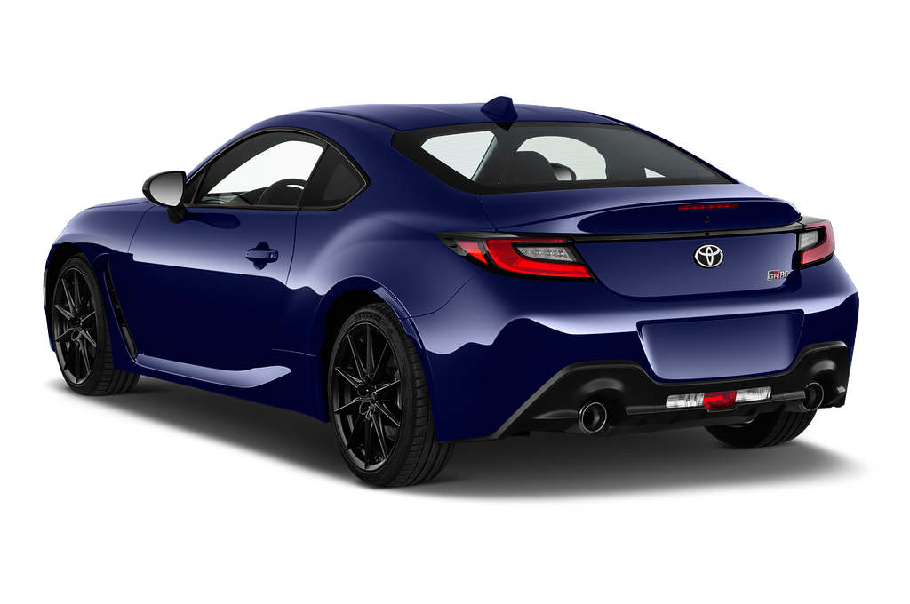 Toyota GR86 (Baujahr 2022) Sport 2 Türen seitlich hinten