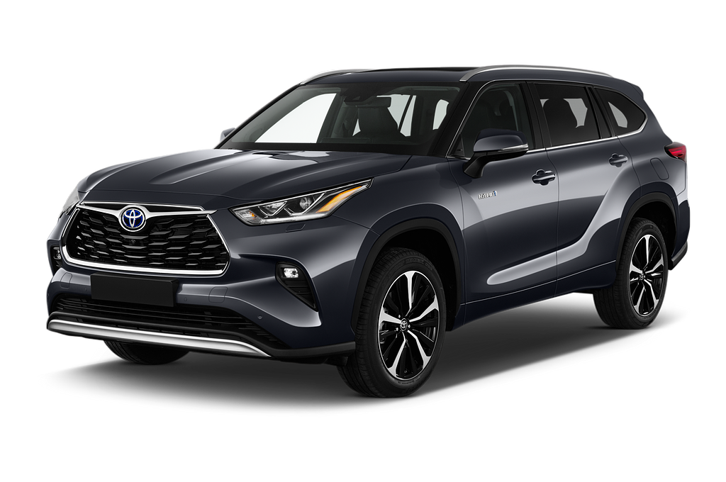 Toyota Highlander (Baujahr 2021) Luxury 5 Türen seitlich vorne